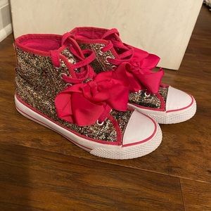 JoJo Siwa high-tops- size kids 1 1/2